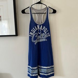 Cotton Indianapolis Colts summer dress